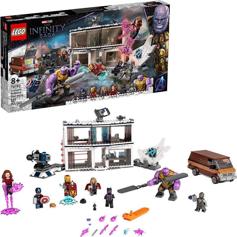 LEGO Marvel Avengers Endgame Final Battle 527 Pieces Collectible Building Set