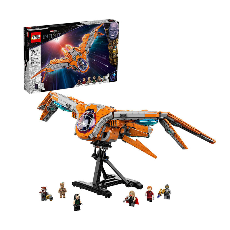 LEGO Marvel The Guardians of the Galaxy Space Battleship Building Kit, Ages 14+