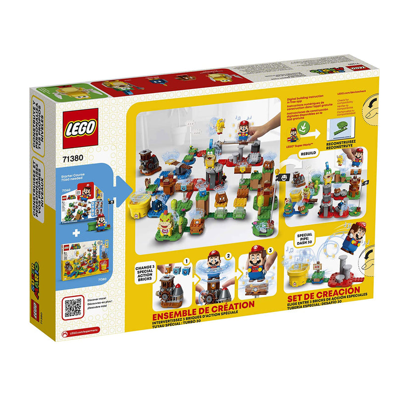 LEGO 71380 Super Mario Master Your Adventure Maker Building Set (366 Pieces)