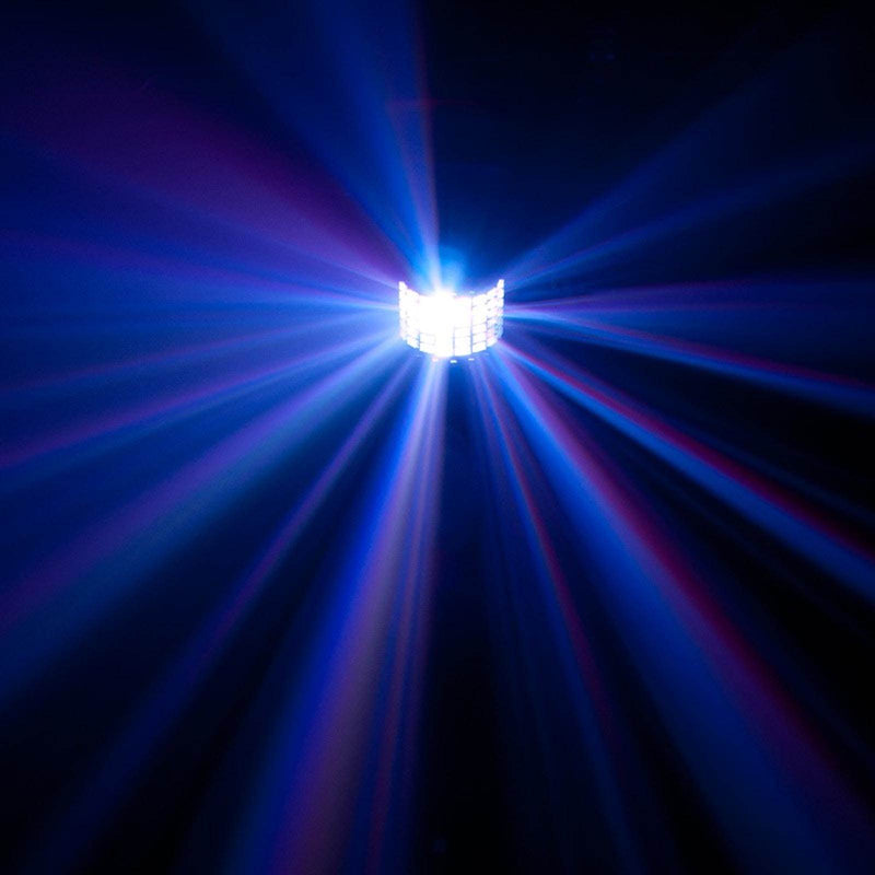 American DJ Mini Dekker DMX RGBW LED Strobe Kinta Derby Moonflower Light Effect