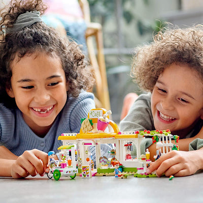 LEGO Heartlake City Organic Cafe 314 Piece Block Building Play Set for Kids 6+