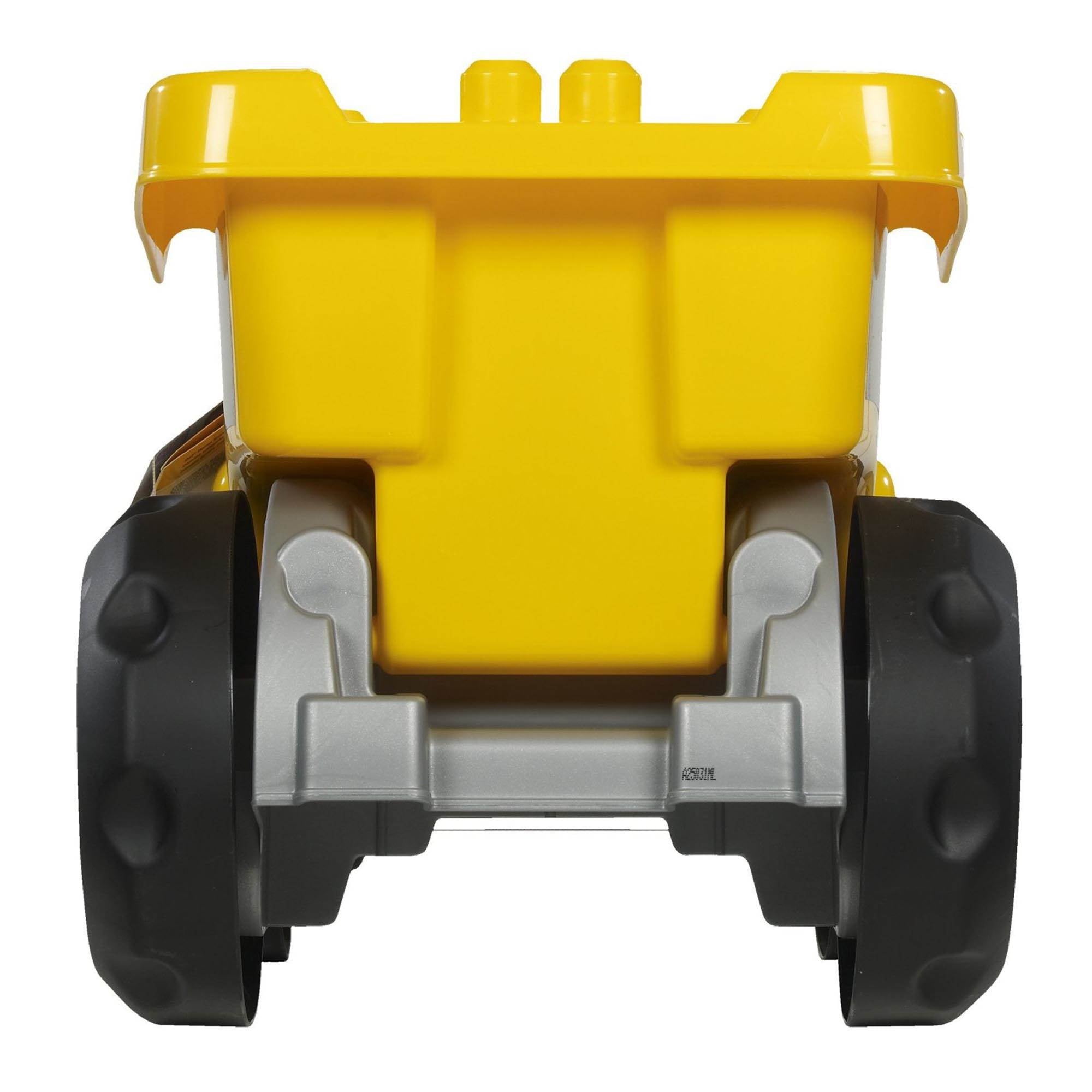 Mega Bloks Caterpillar Large Dump Truck with 25 Building Blocks (Open Box)