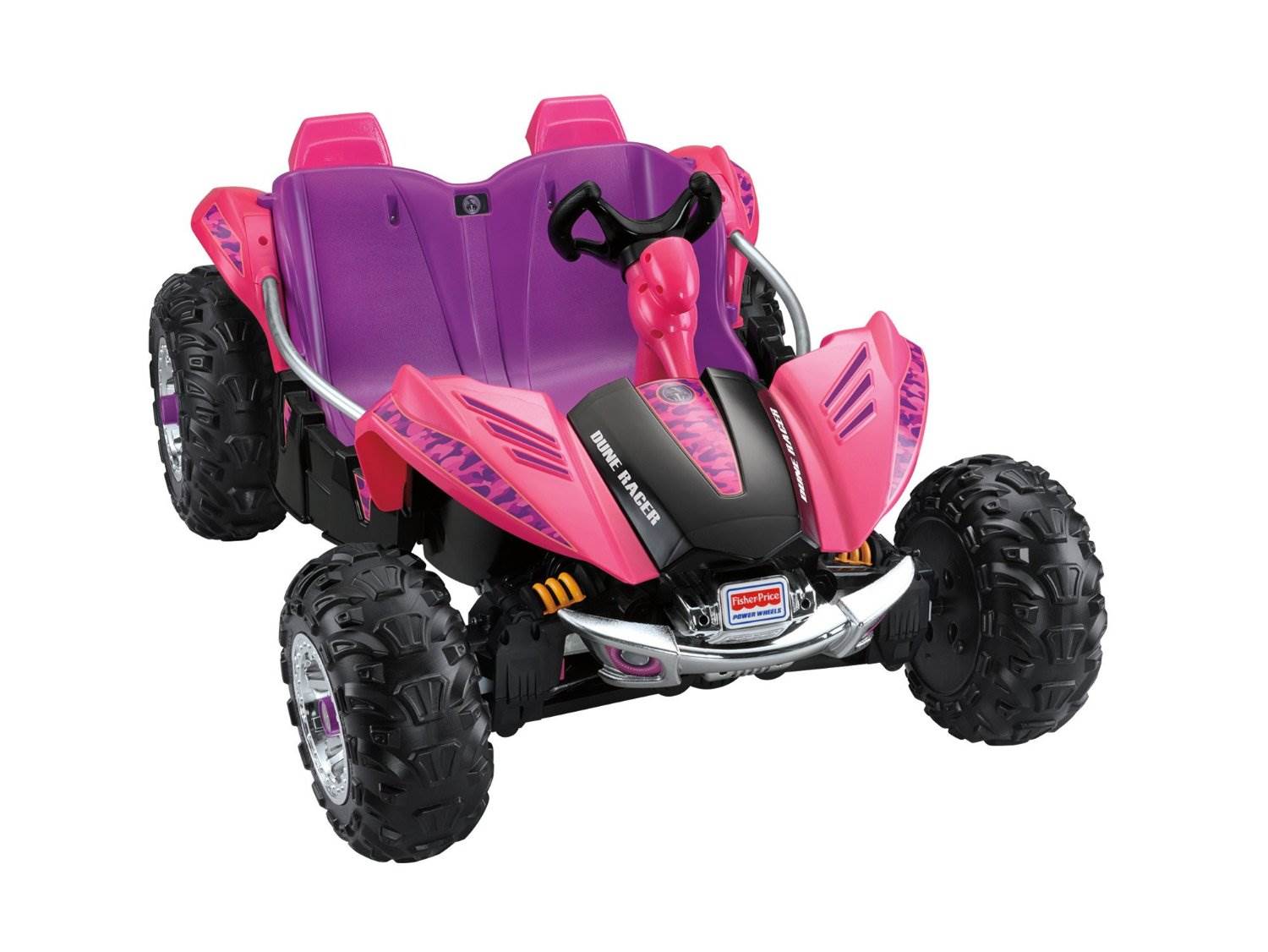 Fisher Price Girls Power Wheel Dune Racer 12V ATV Electric Ride-On | BCK89
