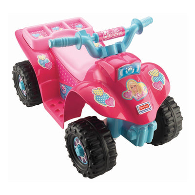 Fisher-Price Power Wheels Barbie Lil' Quad ATV Electric Ride-On (Open Box)