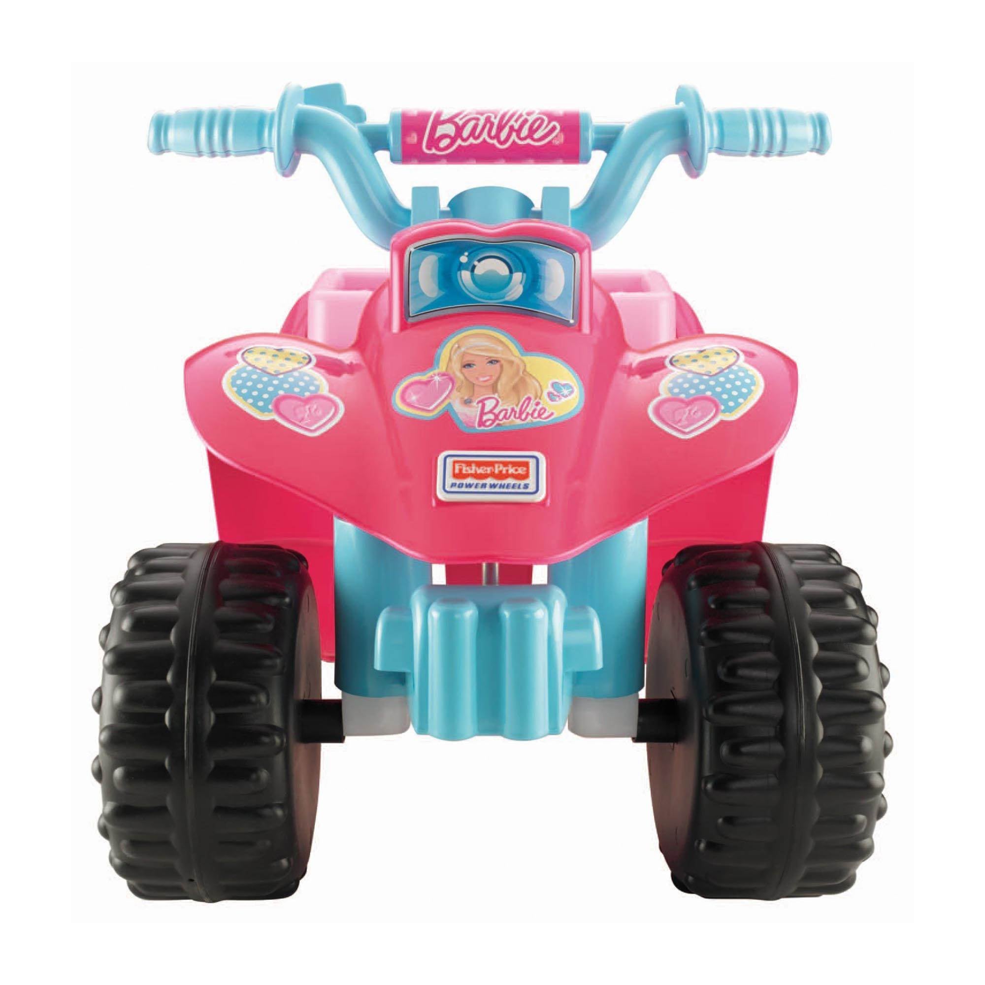 Fisher-Price Power Wheels Barbie Lil' Quad ATV Electric Ride-On (Open Box)