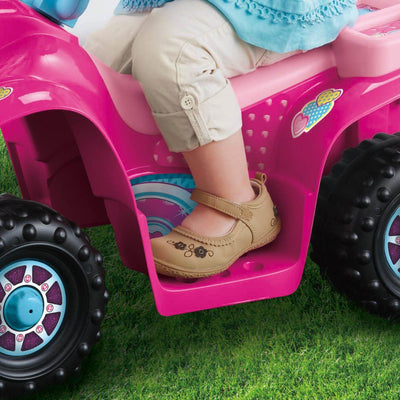 Fisher-Price Power Wheels Barbie Lil' Quad ATV Electric Ride-On (Open Box)