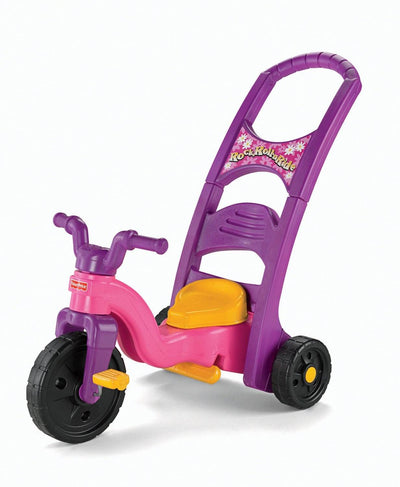 Fisher Price Rock Roll' n Ride Ride-On Girls Trike/Tricycle Pink (Open Box)