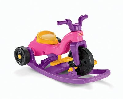 Fisher Price Rock Roll' n Ride Ride-On Girls Trike/Tricycle Pink (Open Box)