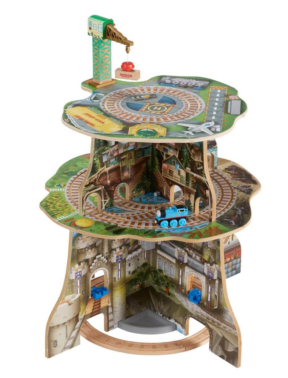 Fisher-Price Thomas the Train Wooden Railway Up Around Sodor Adventure Tower