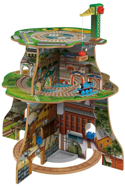 Fisher-Price Thomas the Train Wooden Railway Up Around Sodor Adventure Tower