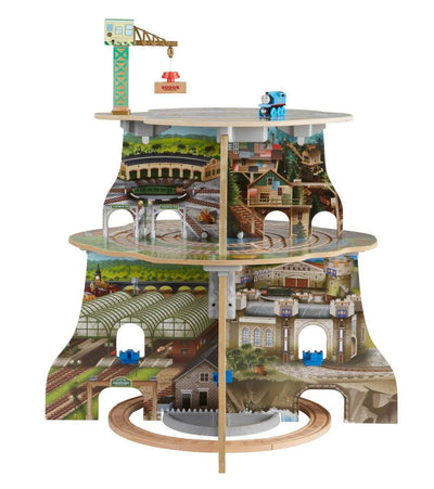Fisher-Price Thomas the Train Wooden Railway Up Around Sodor Adventure Tower