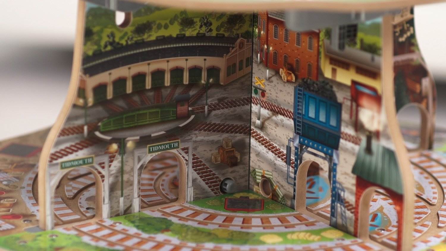 Fisher-Price Thomas the Train Wooden Railway Up Around Sodor Adventure Tower