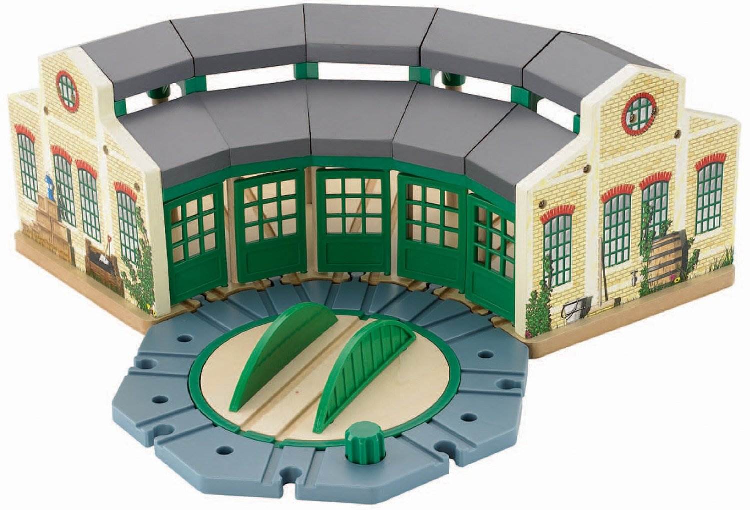 Fisher-Price Thomas the Train Wooden Railway Tidmouth Sheds - Open Box