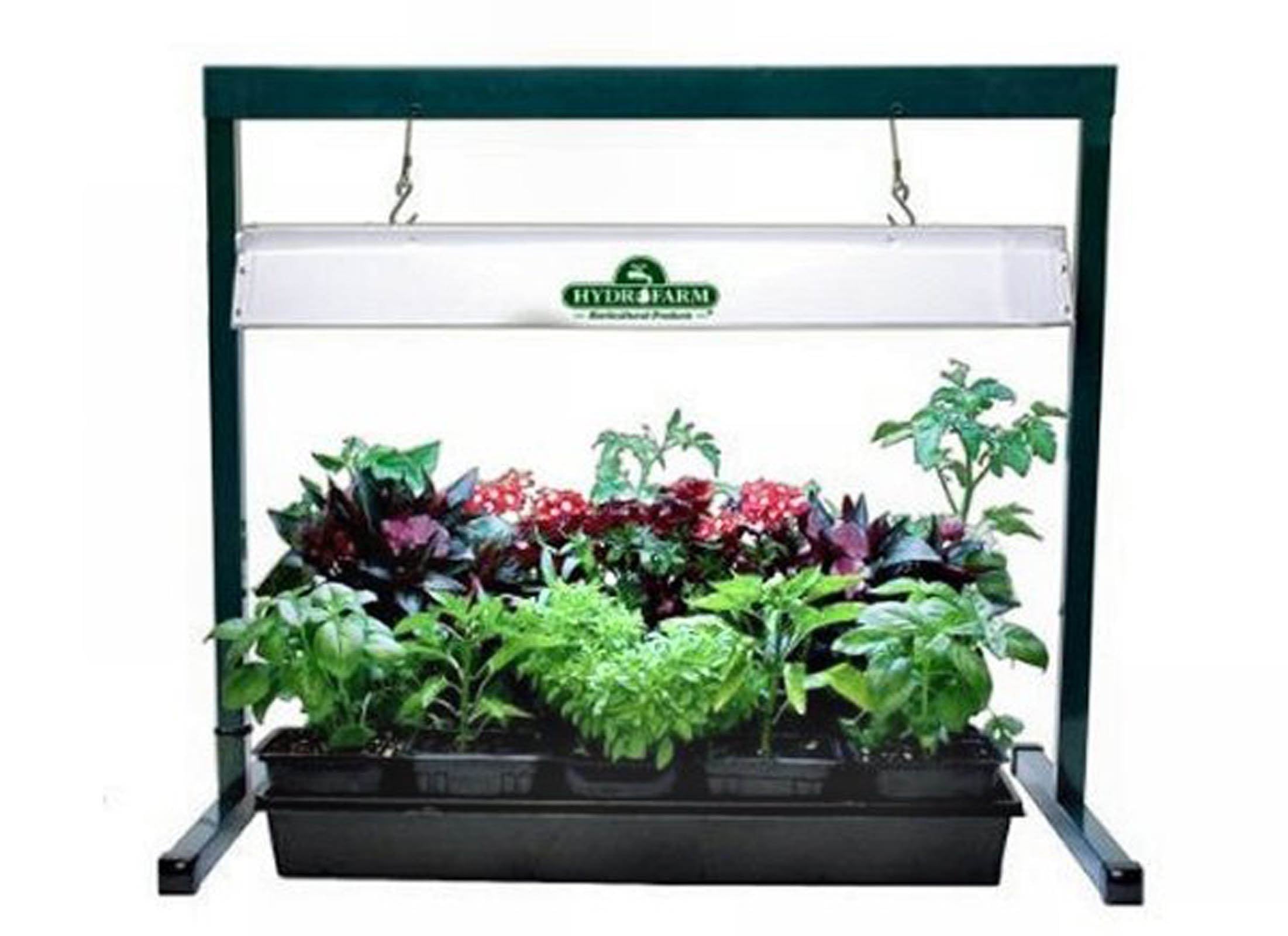 Hydrofarm Jump Start 2-Feet Hydroponic Grow Light Stand for Plants (Open Box)