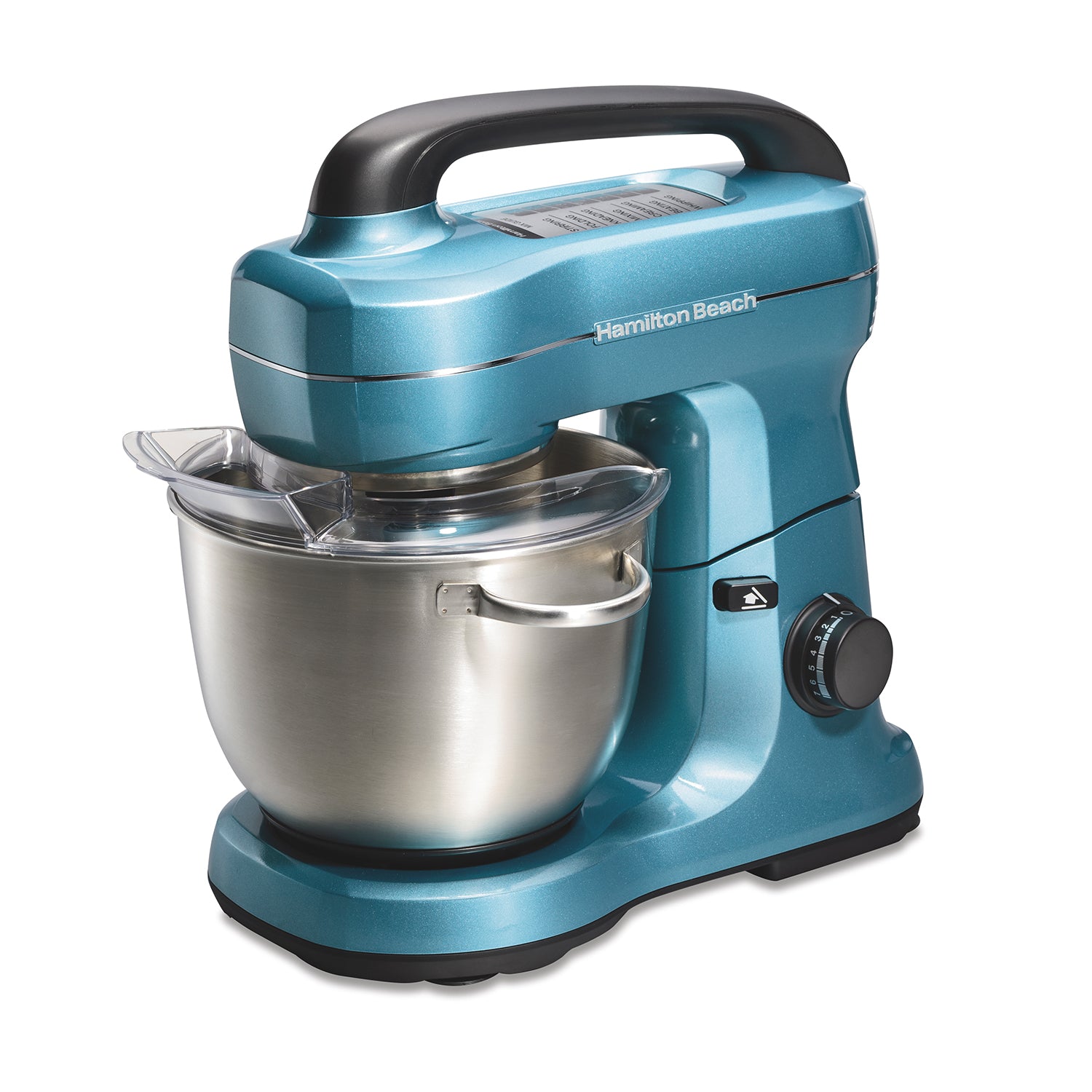 Hamilton Beach 4qt 300W 7 Speed Kitchen Countertop Stand Mixer, Blue (Open Box) - VMInnovations