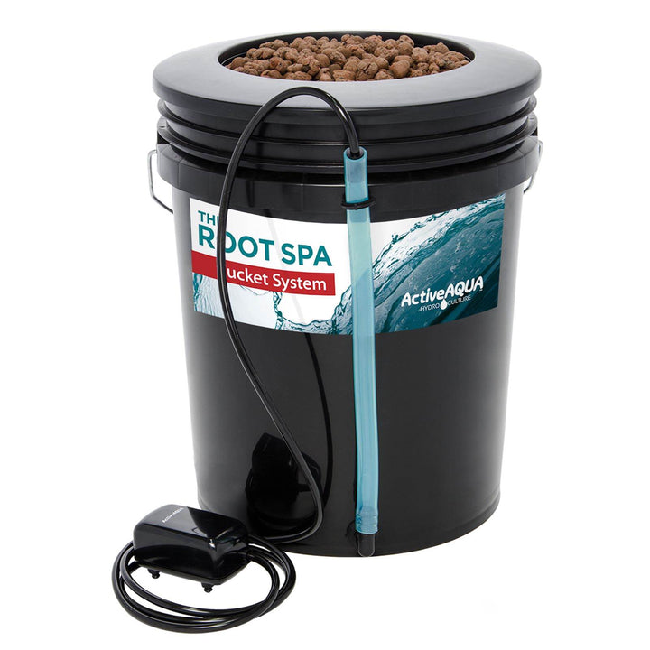 Active Aqua Root Spa 5-Gal Hydroponic Bucket Deep Water Culture System (Used)