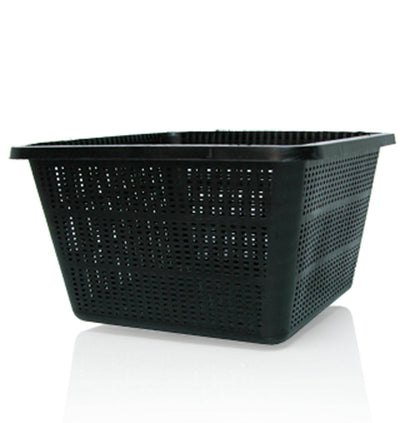 (24) Active Aqua 9" x 9" Square Garden Pot Basket Containers HG9SQBK (Open Box)