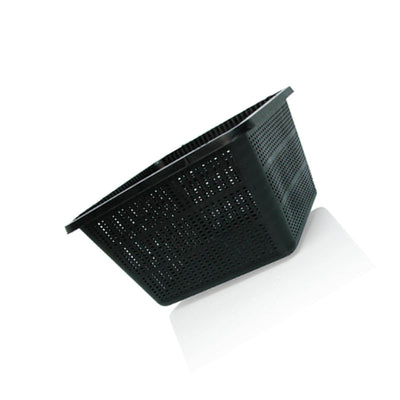 (24) Active Aqua 9" x 9" Square Garden Pot Basket Containers HG9SQBK (Open Box)