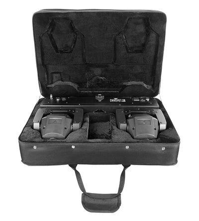 CHAUVET DJ CHS-DUO VIP Gear Bag Padded Spot Duo 150 Transport Case - Open Box