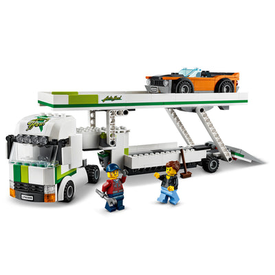 LEGO City 60305 Car Transporter 342 Piece Block Building Set for Kids 5 and Up