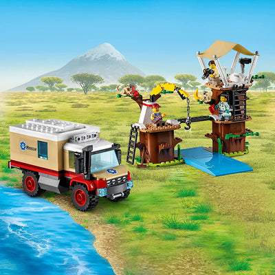 LEGO City Wildlife Rescue Camp Animal Building Kit, for Ages 6 and Up (Open Box)
