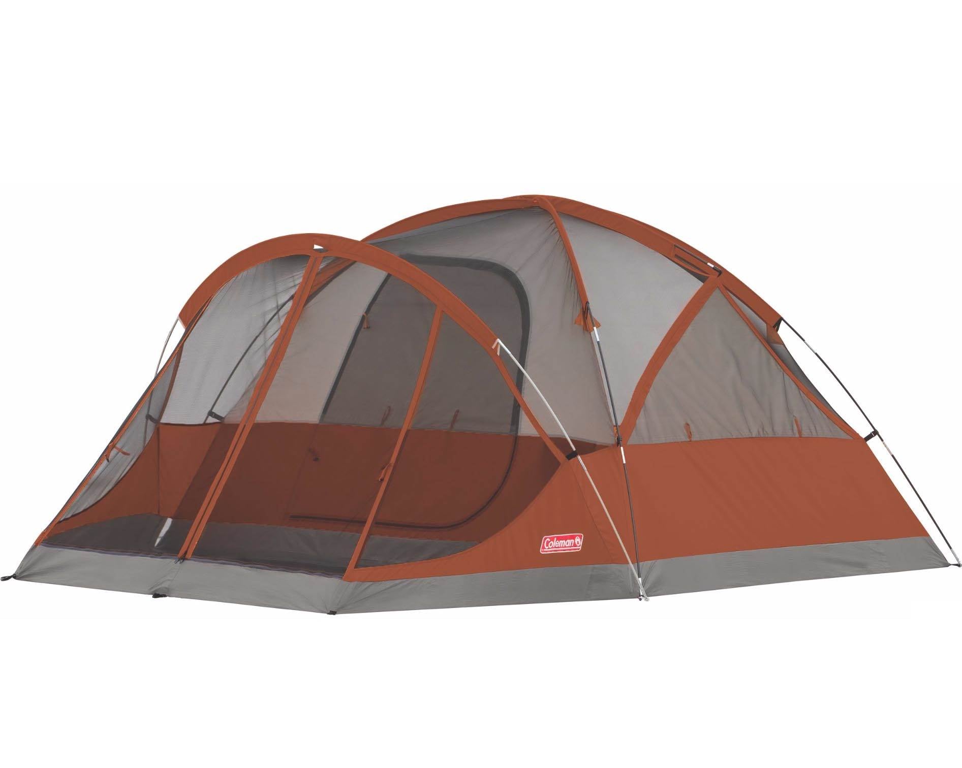 Coleman Evanston 4 Person Family Camping Tent w/ Screened Porch - Open Box
