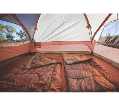 Coleman Evanston 4 Person Family Camping Tent w/ Screened Porch - Open Box