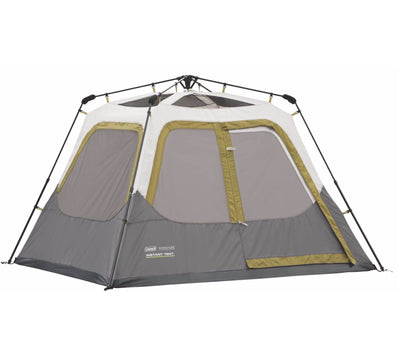 Coleman 4 Person Family Camping Cabin Tent w/ Rainfly | 8 x 7' - Open Box
