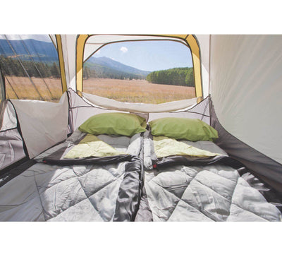 Coleman 4 Person Family Camping Cabin Tent w/ Rainfly | 8 x 7' - Open Box