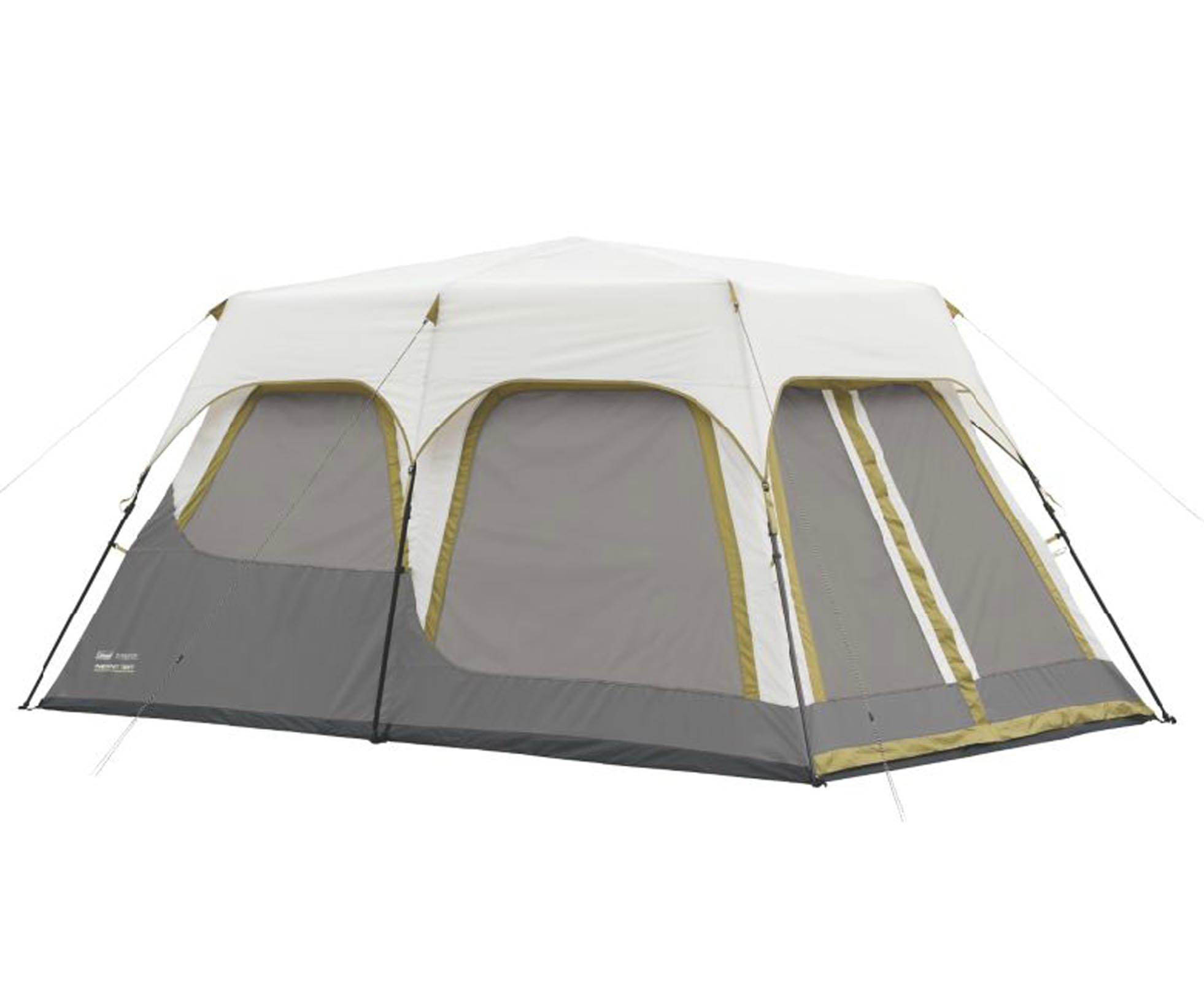Coleman Signature 8 Person 2 Room Camping Instant Cabin Tent 14 x 8' (Open Box)