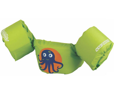 COLEMAN Stearns Kids Puddle Jumper Life Jacket Vest | Green Octopus (Open Box)