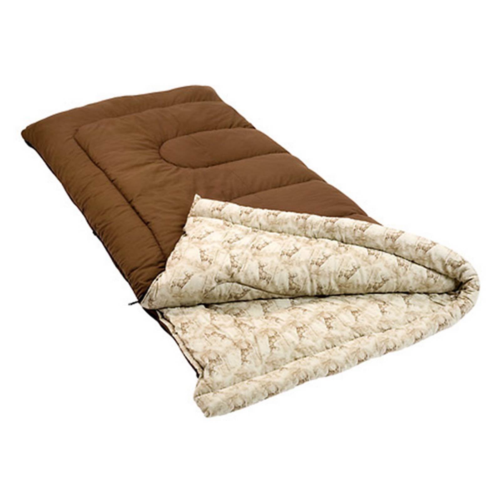 COLEMAN Cold Weather Camping Sleeping Bag w/Thermolock Tech |(Open Box)