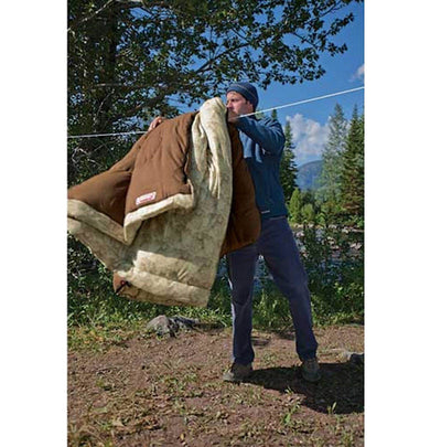COLEMAN Cold Weather Camping Sleeping Bag w/Thermolock Tech |(Open Box)