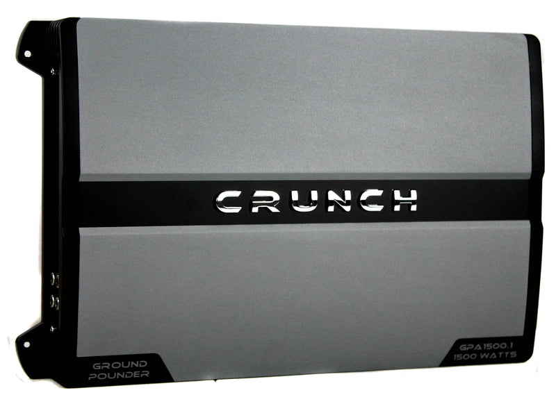 New Crunch GPA1500.1 1500 Watt 1 Channel Car Amplifier Monoblock Amp + Remote