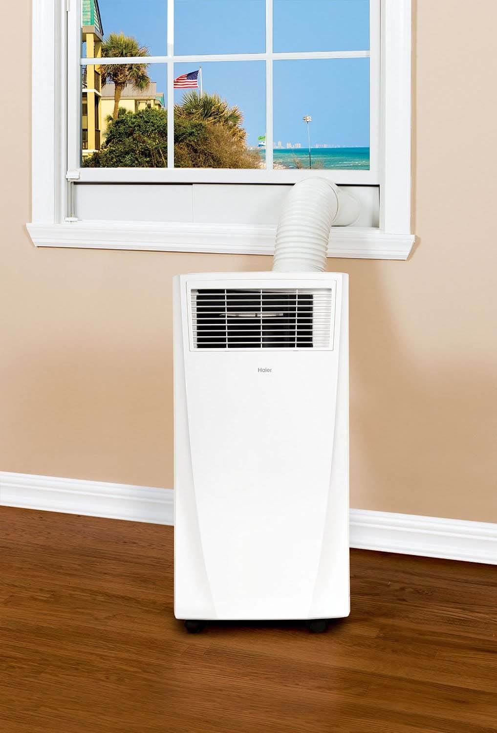 Haier Digital Portable Room Air Conditioner AC Unit 8000 BTU w/Remote (Open Box)