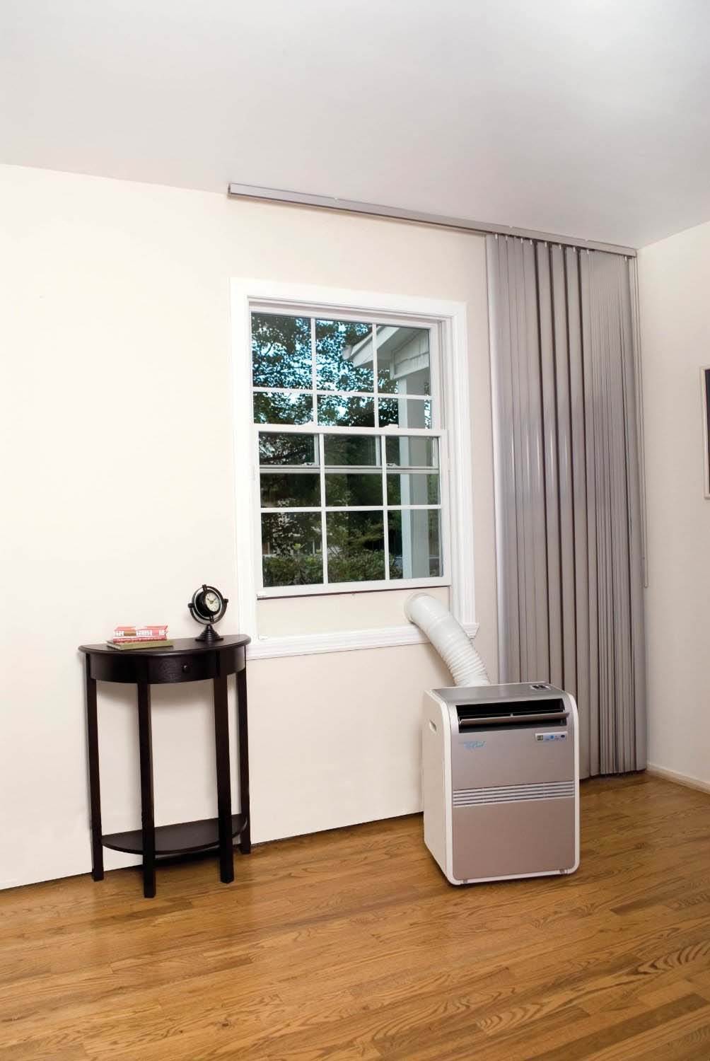 Haier 8,000 BTU Portable Air Conditioner Window AC Unit Dehumidifier - Open Box