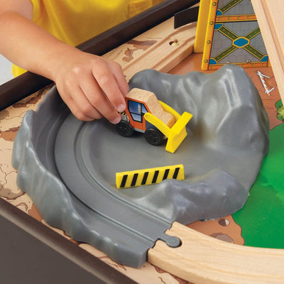 KidKraft 70 Piece Super Expressway Train Set Table Combination 17997 - Open Box