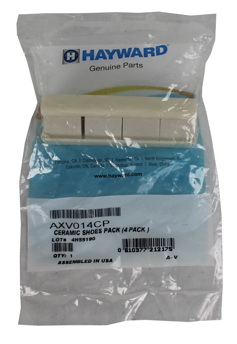 Hayward AXV014CP Swimming Pool Cleaner Ceramic Pod Shoes Replacements (4 Pack)