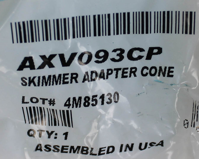 NEW Hayward AXV093CP Swimming Pool Cleaner Skimmer Adaptor Cone Replacement Part
