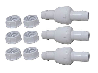 Hayward AX5000SA Viper & Viio Turbo Pool Hose Swivel Parts - 3 Pack (Open Box)