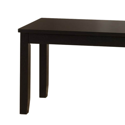 Sauder Furniture Harbor View Collection Black Indoor Living Room Bench -Open Box