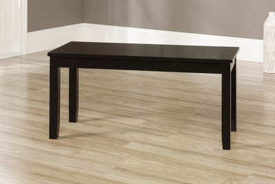 Sauder Furniture Harbor View Collection Black Indoor Living Room Bench -Open Box