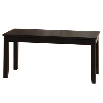 Sauder Furniture Harbor View Collection Black Indoor Living Room Bench -Open Box