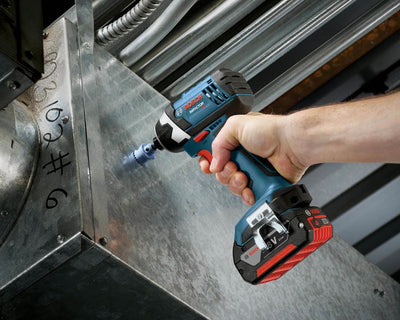 Bosch 18V 1/2-Inch Drill 1/4-Inch Hex Impact Driver, Refurbished (Open Box)