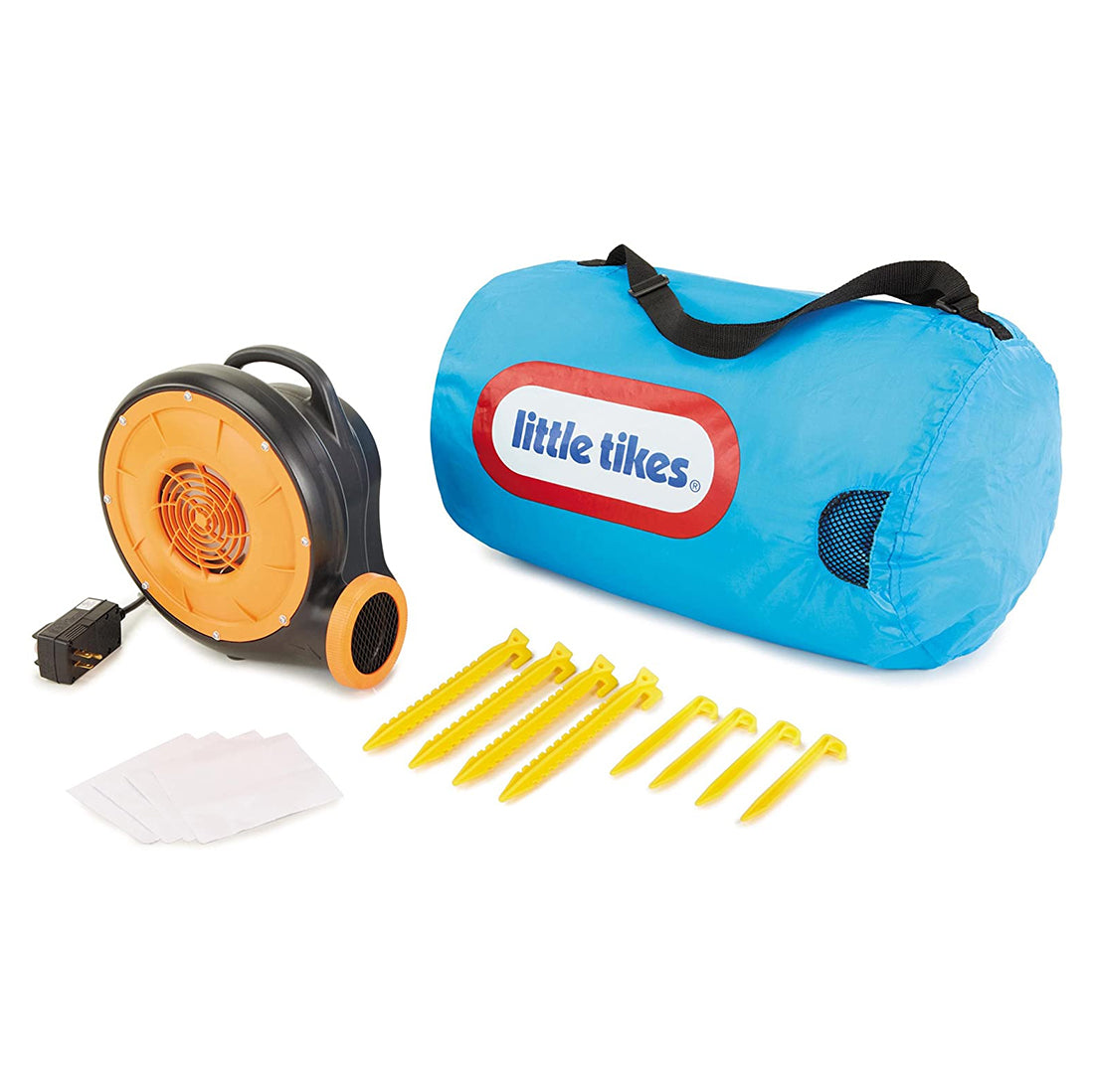 Little Tikes Kids Toddlers Inflatable Jr. Jump 'n Slide Bouncer, Ages 2 to 8