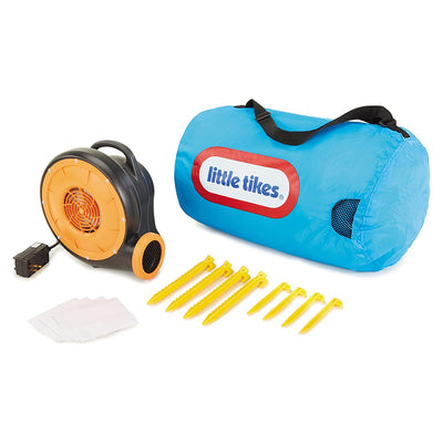 Little Tikes Kids Toddlers Inflatable Jr. Jump 'n Slide Bouncer, Ages 2 to 8