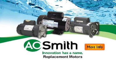 A.O. Smith Century Full Rate 3/4 HP 3450RPM Single Speed Pool Pump Motor (Used)