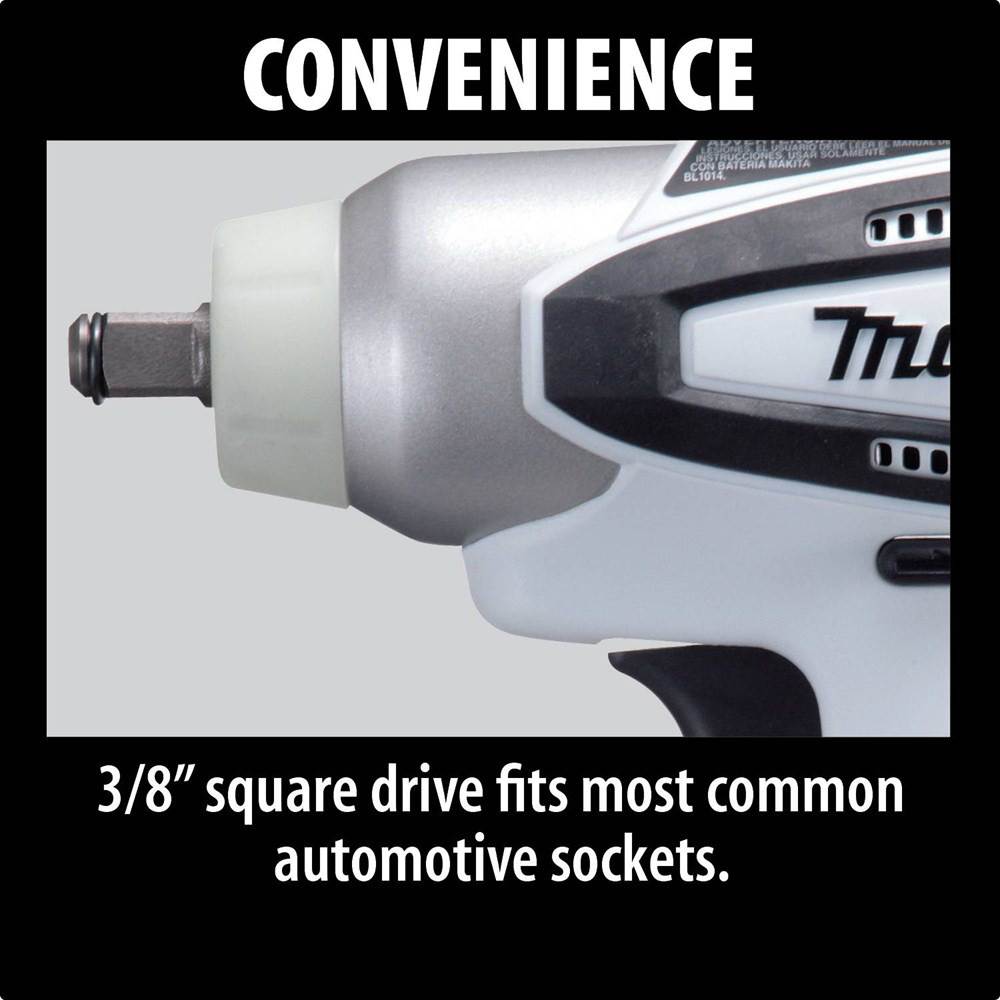 Makita Tools WT01ZW 12V Max Lithium-Ion Cordless 3/8" Impact Wrench (Tool Only)