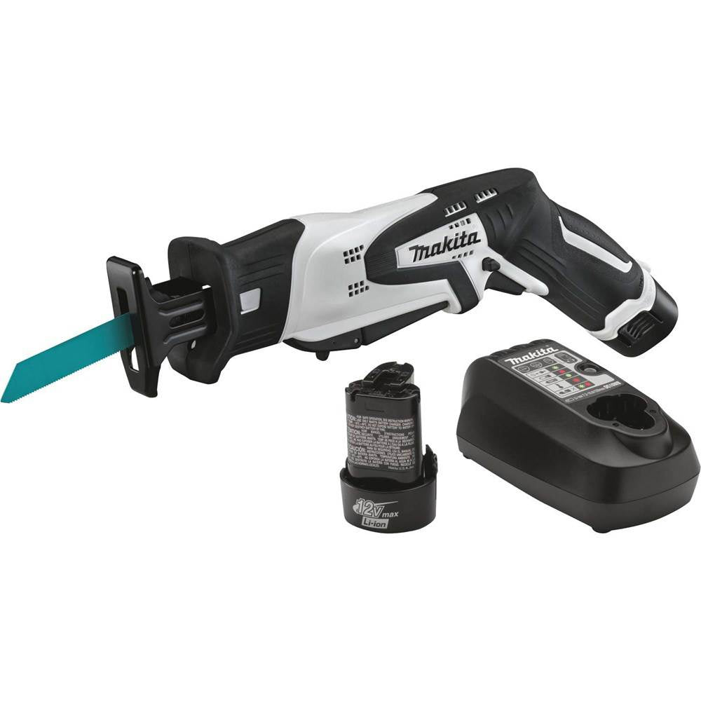 Makita Tools RJ01W 12V Max Lithium-Ion Cordless Reciprocating Saw Kit (Open Box)