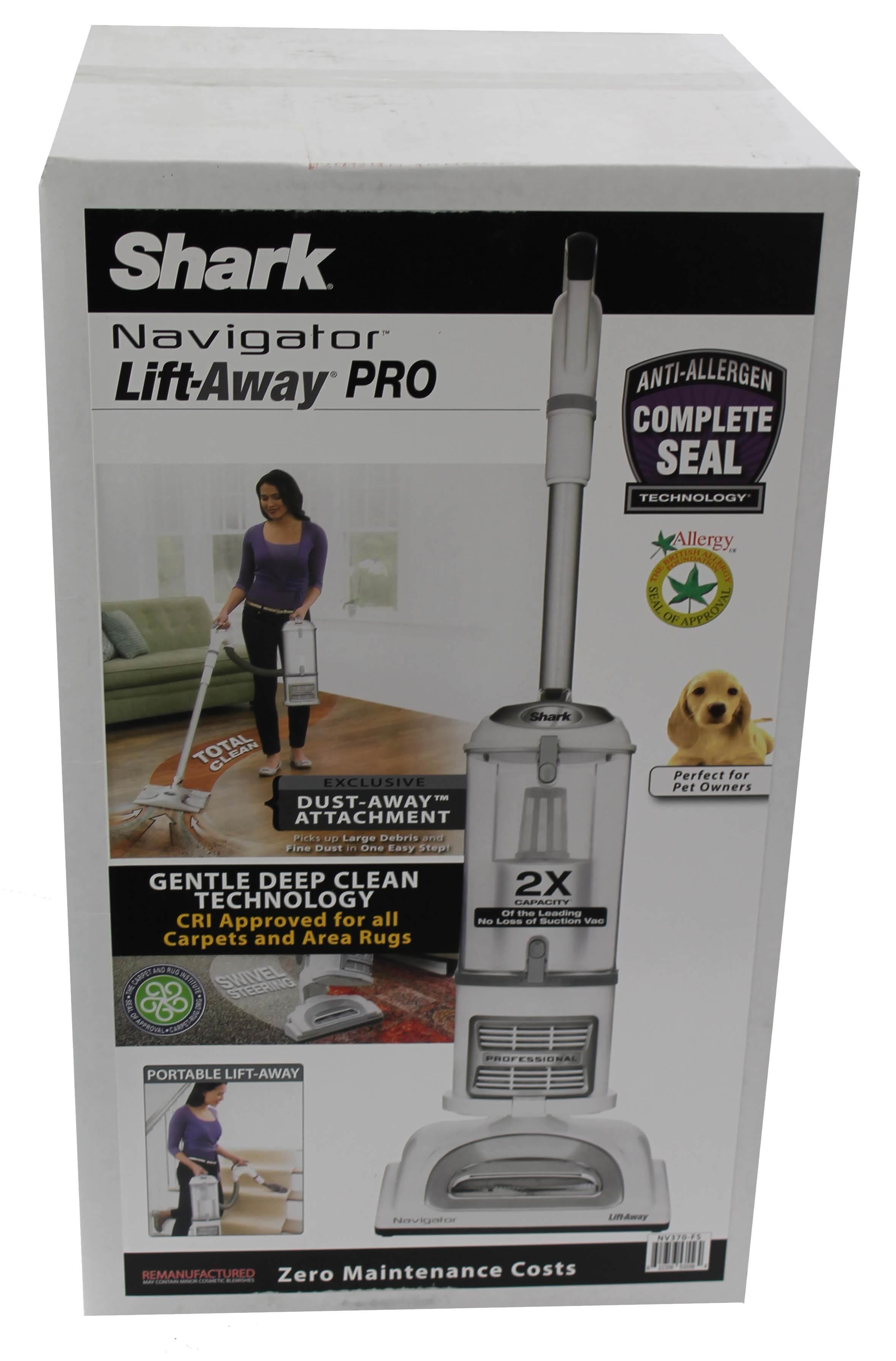Shark Navigator NV370 LiftAway Professional Upright Bagless Vacuum (Used)